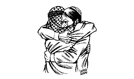 Jew & Palestinian